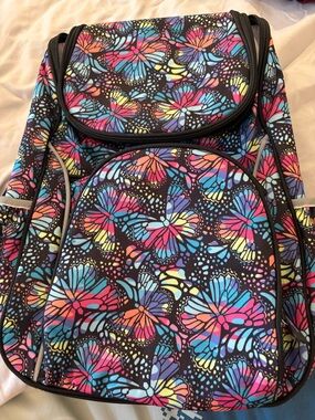 Smiggle Colorful Butterfly Print Backpack